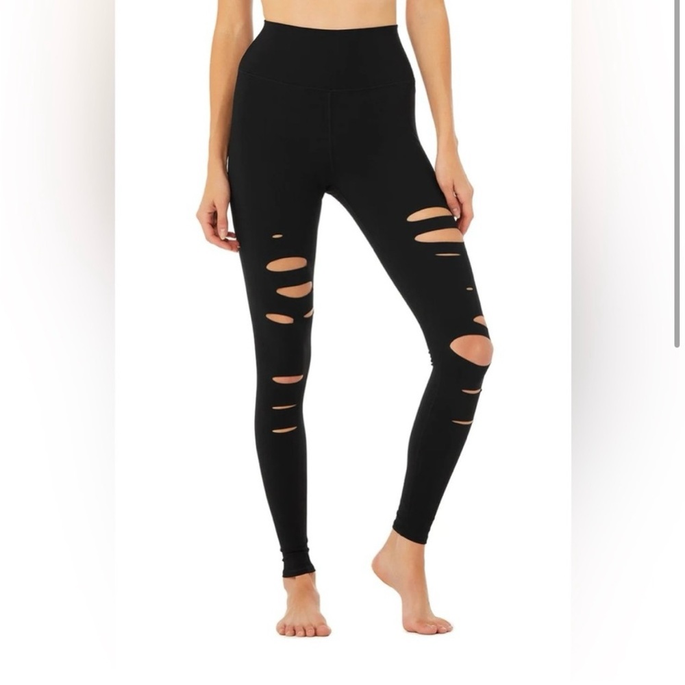 ALO Yoga High Waisted Cut Out Warrior Legging